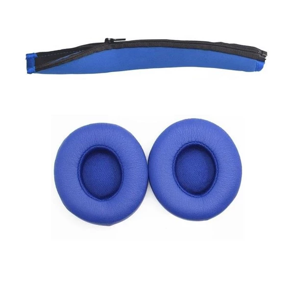 Beats Solo 2 Wireless Solo 3 Uyumlu Kafa Bandı ve Kulaklık Pedi Seti - 4