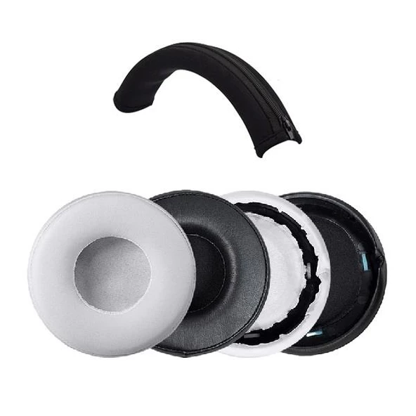 SteelSeries Siberia 650 Uyumlu Kulaklık Pedi Kafa Bandı SET Kulaklık Yastığı Padi Kulaklık Pedi Süngeri Headband