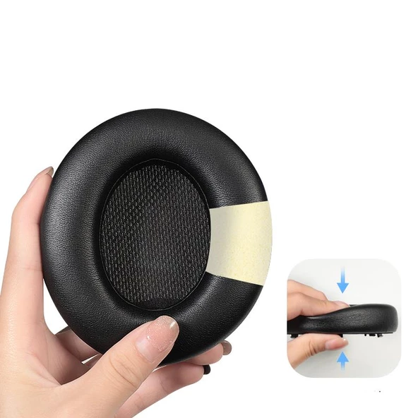 Schulzz Anker Soundcore Soundwidth SpaceOne Uyumlu Yedek Kulaklık Pedi Süngeri Padi - 2