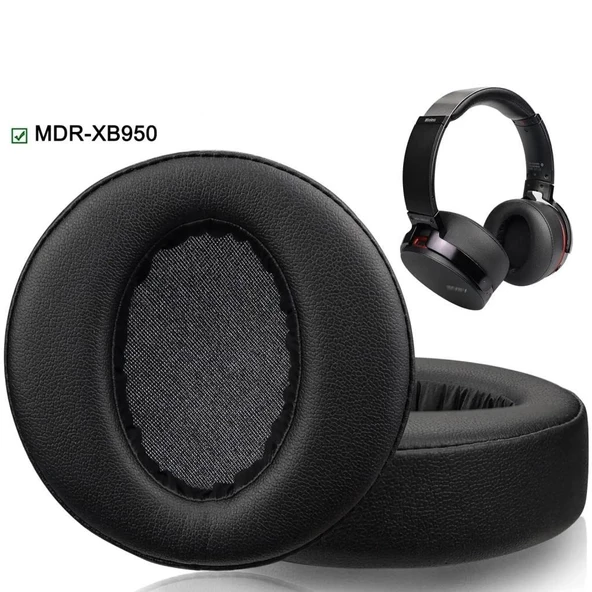 Sony MDR-XB950 XB950BT XB950B1 XB950N1 XB950AP Uyumlu Kulaklık Süngeri Pedi Yastığı Yedek Kulaklık Pedi - 2