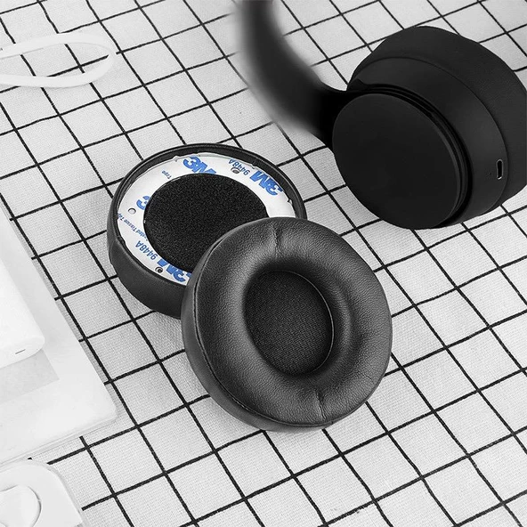 Beats Solo Pro Uyumlu Kulaklık Süngeri Pedi Yastığı Yedek Kulaklık Pedi - 3