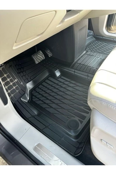 Tiger Marketing Fiat Multipla UYUMLU 3D HAVUZLU PASPAS TAKIMI 5 PARÇA 2024 - Resim 6