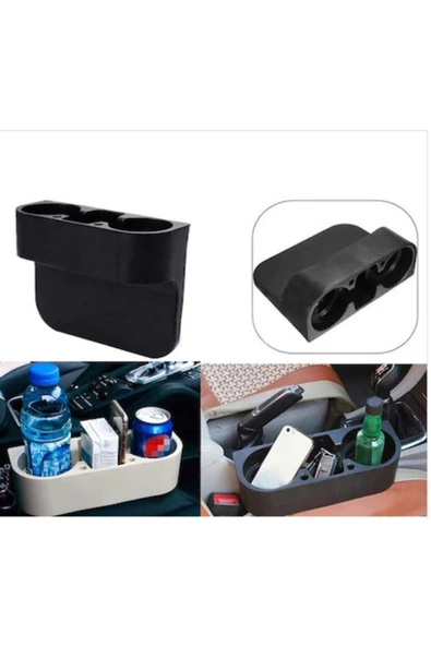 4G GIZIA Araç Koltuk Arası Bardak Tutucu Organizer Koltuk Arası Bardaklık - 2