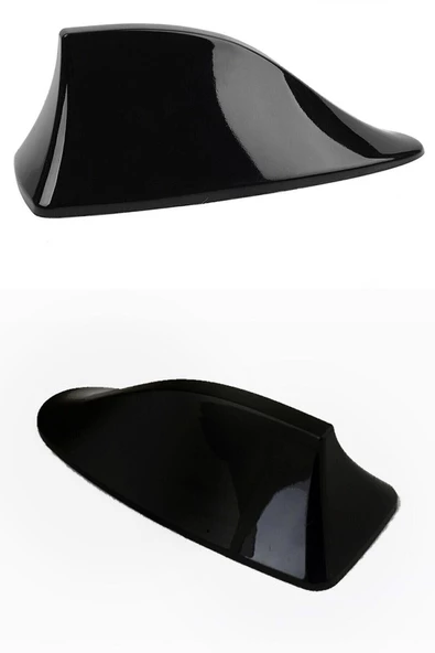 GÜRHAN SHOP Ferrari F 50 Uyumlu Oto Balık Sırtı Anten Elektrikli Köpekbalığı Balina Tavan Anteni Siyah - Resim 2