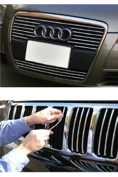 Tiger Marketing Yapışkanlı Nikelaj Şerit Bant Çıta 5 mm 1 Metre Krom - 2