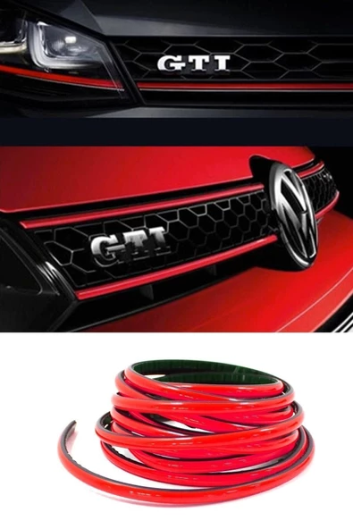 SAHLAN 3d Kırmızı Dekoratif Nikelaj Şerit Çıta 9 Mm X 10 Metre ürün görseli 1