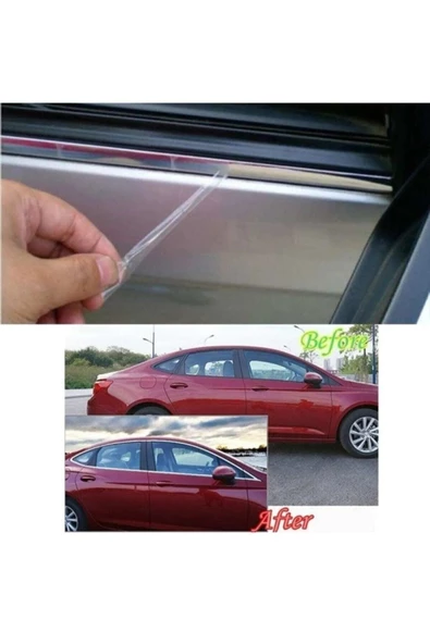 Tiger Marketing 3d Krom Dekoratif Nikelaj Şerit Çıta 9 Mm X 3 Metre - Resim 2