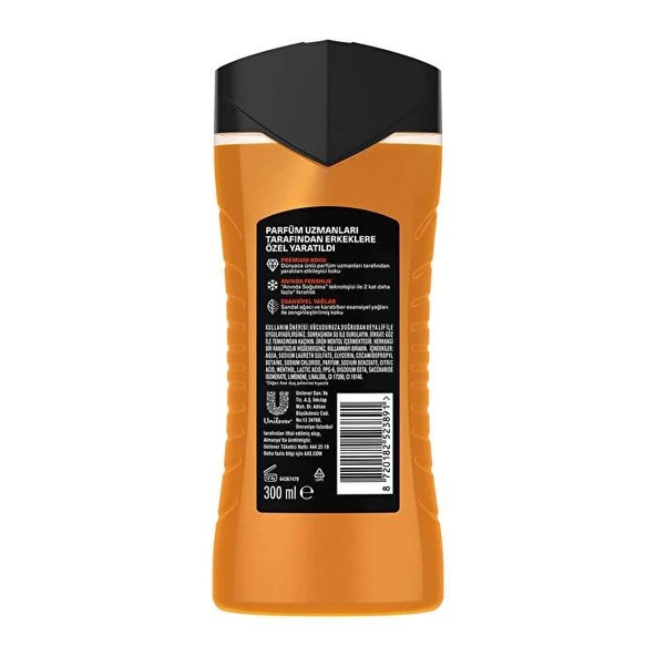 Axe Premium Collection Copper Santal 3 in 1 Duş Jeli 300 ml - 2