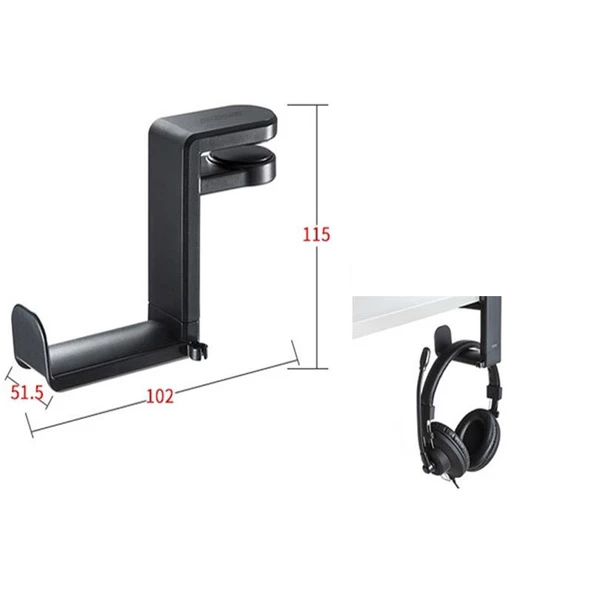 Razer Anker Beats Kingston Marshall Bose Sony Bütün Kulaklıklarla Uyumlu Kulaklık Standı Tutucu - 2