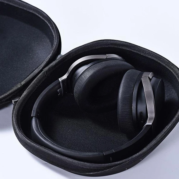Edifier W800BT Sony CH710N JBL T700BT Uyumlu Kulaküstü Kulaklıklar İçin Ezilmez Kulaklık Taşıma Çantası - 3