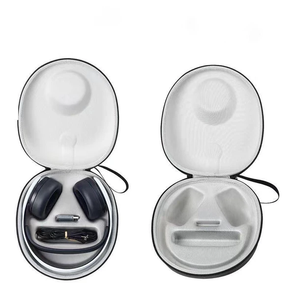 Sony PS5 Uyumlu Kulaküstü Kulaklıklar için Ezilmez Taşıma Kulaklık Çantası - 4