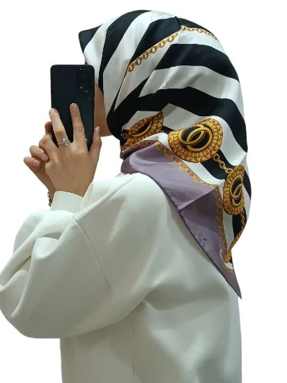 LEVİDOR İ-1213 TWİLL İPEK EŞARP