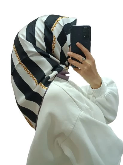 LEVİDOR İ-1213 TWİLL İPEK EŞARP - 5