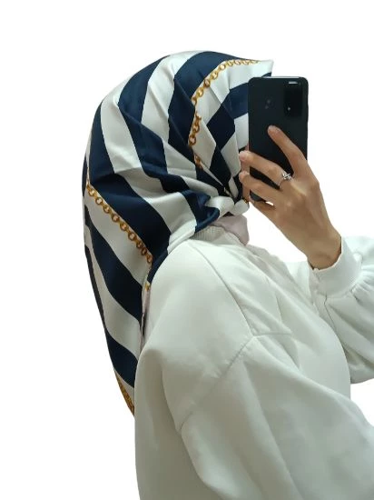 LEVİDOR İ-1213 TWİLL İPEK EŞARP - 2