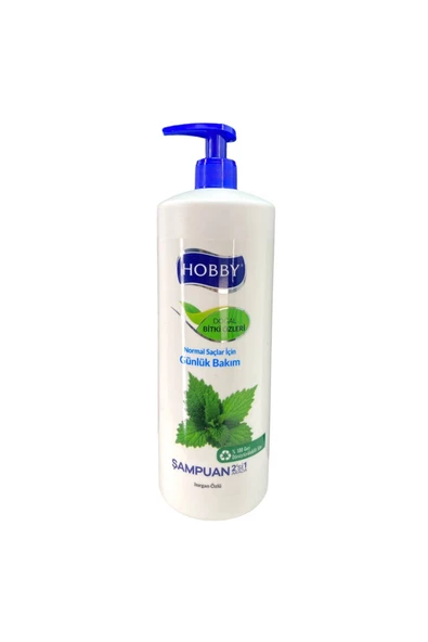 Hobby Şampuan 1000 Ml Isırgan Özlü 2in1 Günlük Bakım - 1