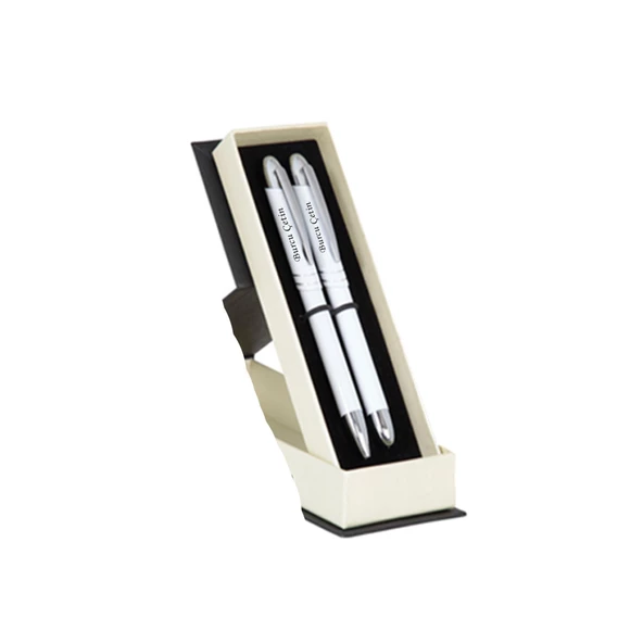 İsme Kişiye Özel Tükenmez ve Roller Kalem Seti - 4