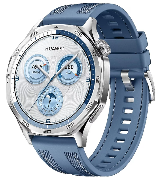 Huawei Watch GT 5 46 MM Akıllı Saat Mavi (Huawei Türkiye Garantili)