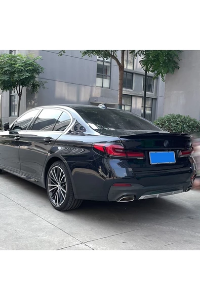 Bmw 5 Serisi Uyumlu G30 PSM Spoiler, Piano Black İthal 2018-2022 Uyumlu - 2