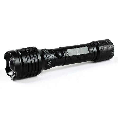 Alüminyum Şarjlı Zoom lu El Feneri F6055 - 3
