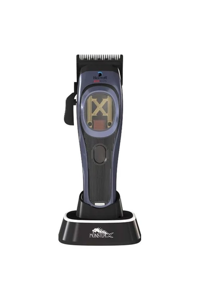 Hector Monsterx Professional Tıraş Makinesi Vector Motor Füme - 2