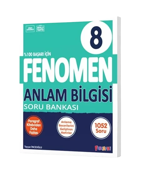 Fenomen Okul Yayınları LGS 8. Sınıf Anlam Bilgisi Soru Bankası