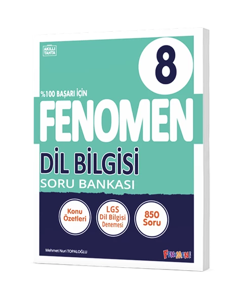 Fenomen Okul Yayınları Lgs 8. Sınıf Dil Bilgisi Soru Bankası