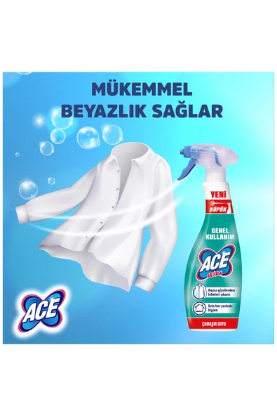 ACE Ultra Köpük Çamaşır Sulu Genel Kullanım 700ml - 2