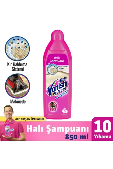 Vanish Kosla Halı Şampuanı Makine Yıkama 850ml