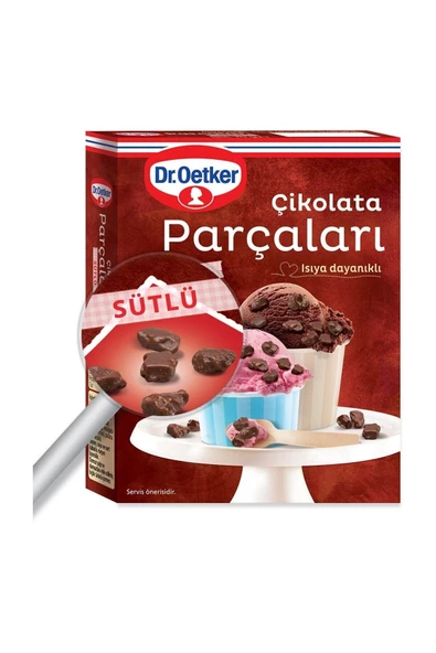 Dr. Oetker Dr.oetker Çikolata Parçaları Sütlü 70 G