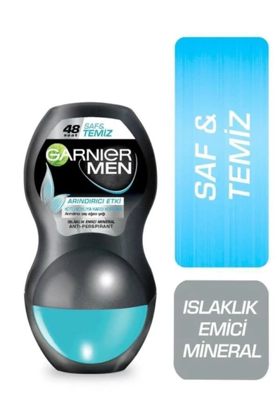 Garnier Men Saf Ve Temiz Roll-on