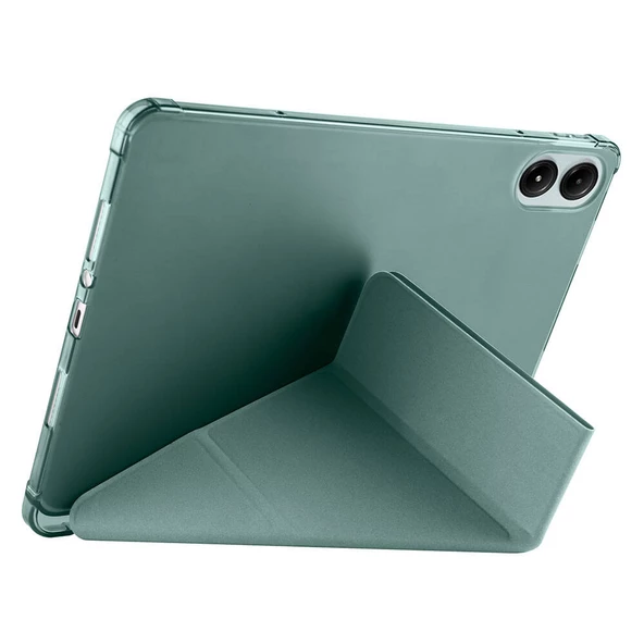 Xiaomi Redmi Pad Pro Kılıf  Tri Folding Kalem Bölmeli Standlı Kılıf - Resim 6