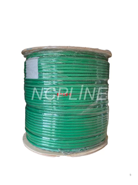 NCPLİNE  Rg6 U6 Uydu Anten Kablosu 300METRE Yeşil