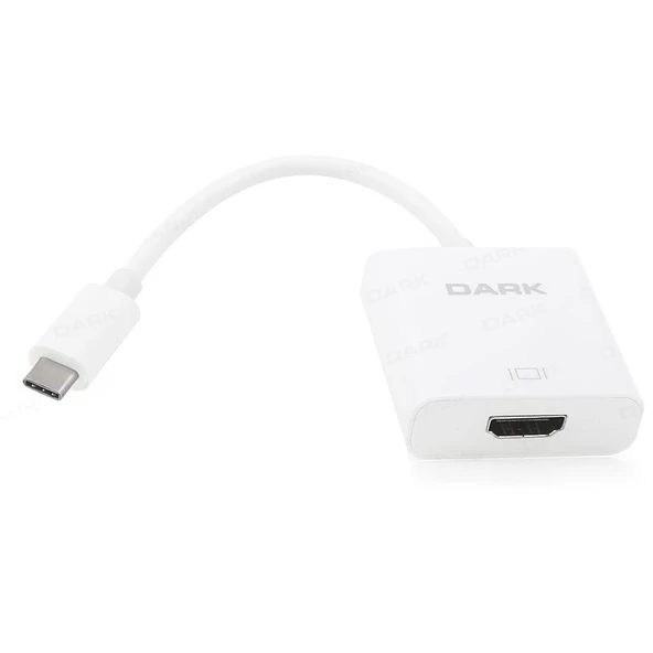 Dark DK-AC-U31XHD USB 3.1 Type-C' den 4K UHD HDMI Dönüştürücü Adaptör (4K 30Hz) - Resim 6