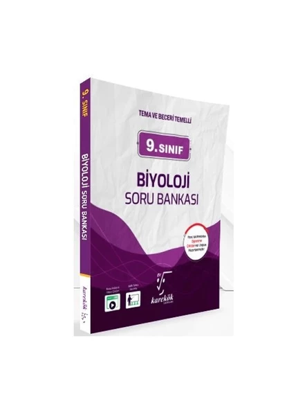Karekök Yayıncılık 9. Sınıf Biyoloji Soru Bankası