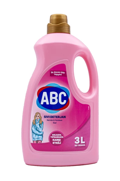 ABC Sıvı Çamaşır Deterjanı Narinler 3 lt