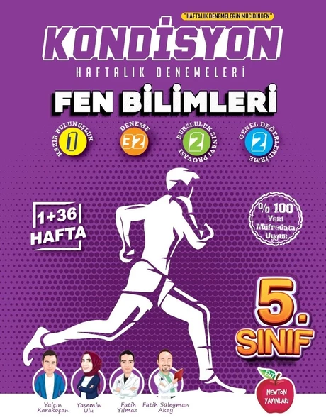 Newton 5. Sınıf Kondisyon Fen Bilimleri Denemeleri Yeni