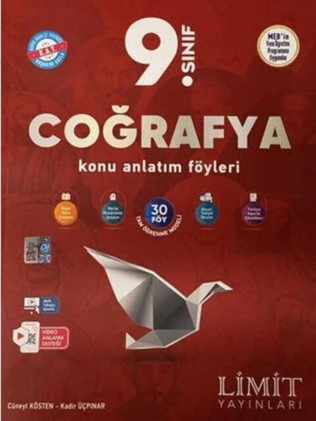 Limit Yayınları 9. Sınıf Coğrafya Konu Anlatım Föyleri ürün görseli 1