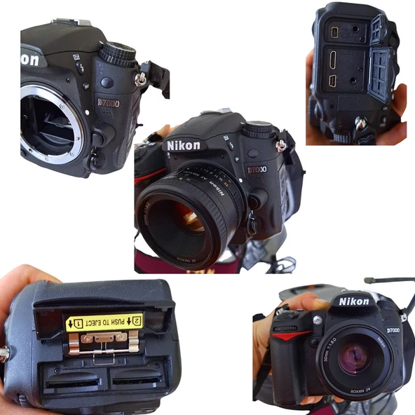 Nikon D7000 Dslr Dijital Fotograf Makinesi Kit - 6