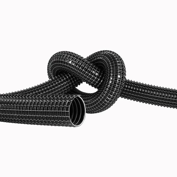 srfn ticaret (1.7 Metre) 32 mm Çaplı Ev-Ofis-Endüstriyel ve Ticari Süpürgeler Için Çelik Telli Hortum-Siyah - Resim 5