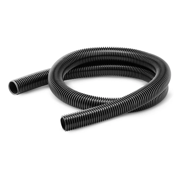 srfn ticaret Yüksek Dayanımlı (2 Metre) 38 mm Çaplı Ev-Ofis-Endüstriyel ve Ticari Hava Emiş Hortumu-Siyah - 3
