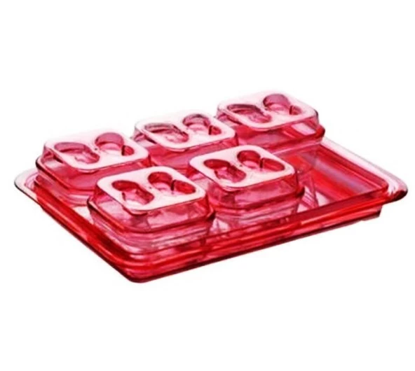 Moonstar Tepsili Kahvaltılık Set Tepsili 6 Parça-KS-825 - 3