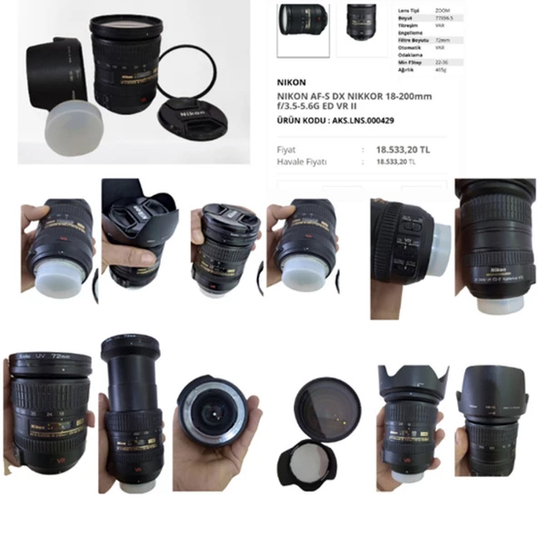 Nikon D7000 Dslr Dijital Fotograf Makinesi Kit - 4