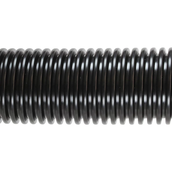 srfn ticaret Yüksek Dayanımlı (2 Metre) 38 mm Çaplı Ev-Ofis-Endüstriyel ve Ticari Hava Emiş Hortumu-Siyah - 4