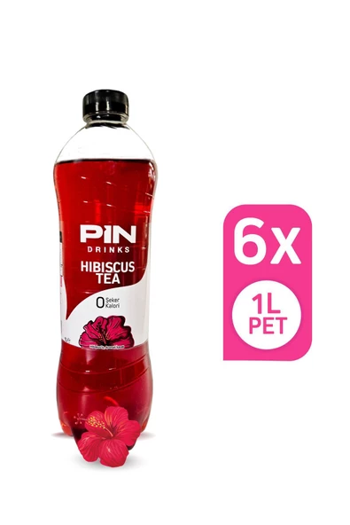 Hibiskus Çayı - Şekersiz & Kalorisiz 1 Litre X 6 Adet