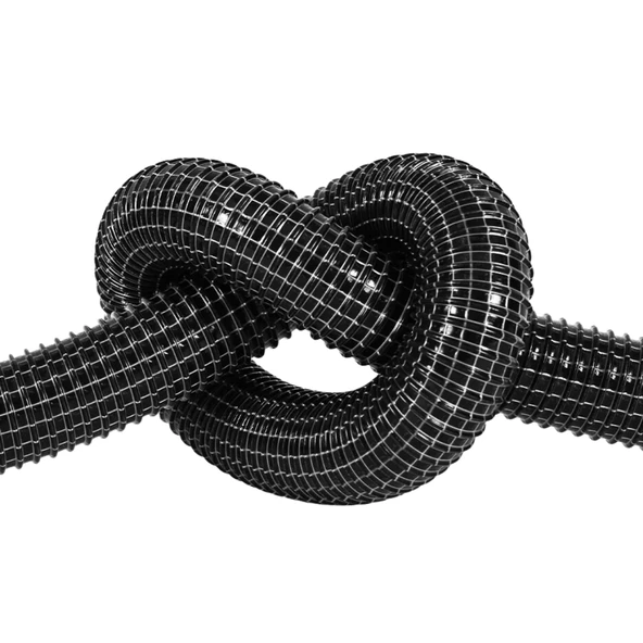 srfn ticaret (1.7 Metre) 32 mm Çaplı Ev-Ofis-Endüstriyel ve Ticari Süpürgeler Için Çelik Telli Hortum-Siyah ürün görseli 1