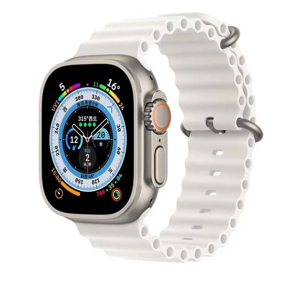 Apple Watch Ultra 49mm  KRD-75 Silikon Kordon