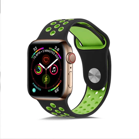 Apple Watch Ultra 49mm Kordon KRD-02 Silikon Strap Kayış - Resim 8