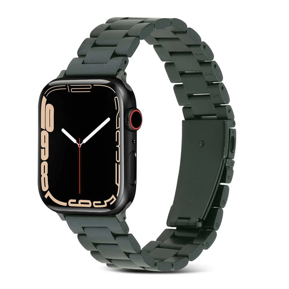 Apple Watch 44mm KRD-04 Metal Kordon - Resim 5