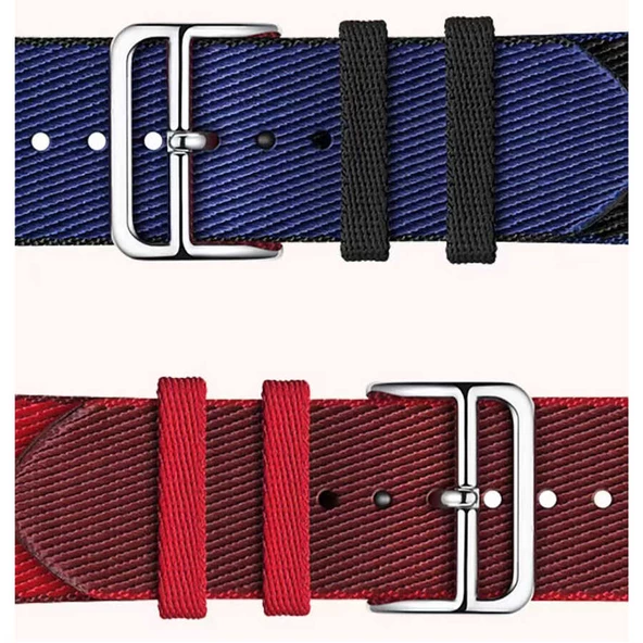 Apple Watch 38mm KRD-51 Hasır Kordon - 12