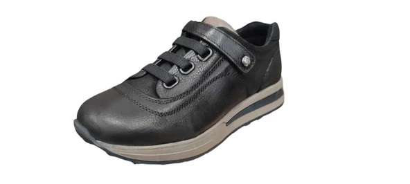 MAMMAMİA D24KA-3255 CIRTLI ORTOPEDİK DERİ KADIN AYAKKABI - Resim 8